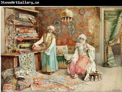 unknow artist Arab or Arabic people and life. Orientalism oil paintings 580